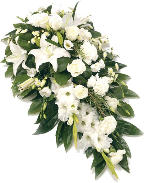 Download Bouquet Of Flowers Single Ended Funeral Spray Full Size