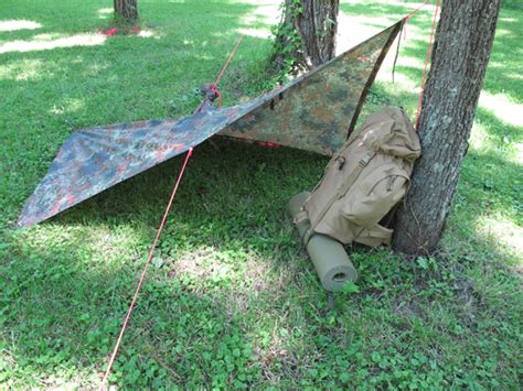 9 Military Poncho Survival Shelter Confirguations How To Set Up A