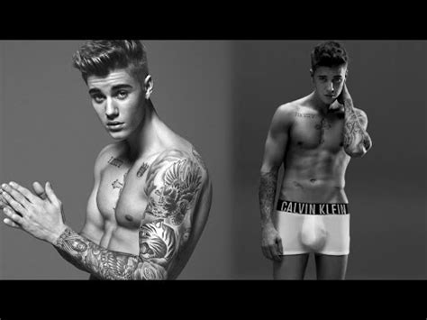 Justin Bieber Strips Down For Calvin Klein Campaign Youtube