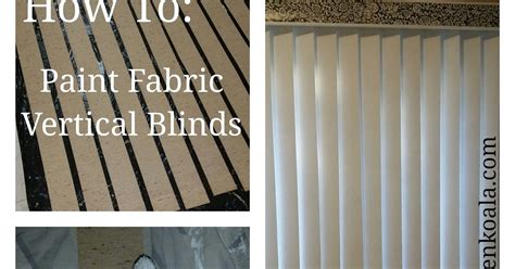 Diy How To Paint Fabric Vertical Blinds With Images Vertical Blinds