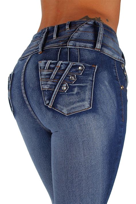 Colombian Design High Waist Butt Lift Plus Junior Size Skinny Jeans