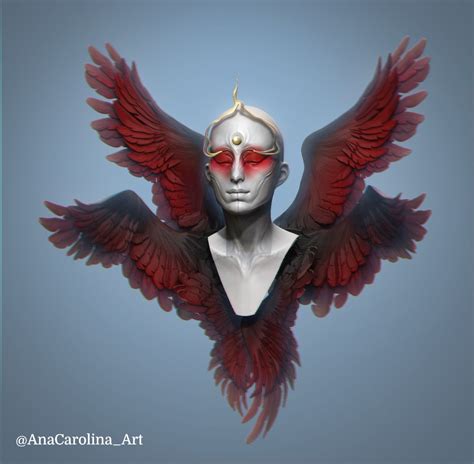3d angel sculpture drawing artwork photoshop rendering angel sculpture