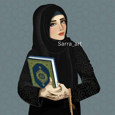 Pin By Saf On Muslims Girl Anime Islamic Cartoon Islamic Girl Girly M