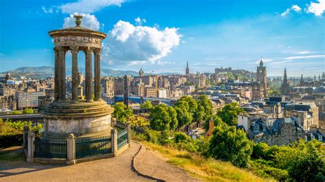 Climb Calton Hill For The Best Views Of Edinburghs Skyline