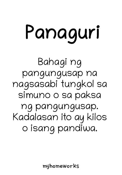 Mga Bahagi Ng Pangungusap Simuno At Panaguri Kto12 Lessons Youtube Vrogue