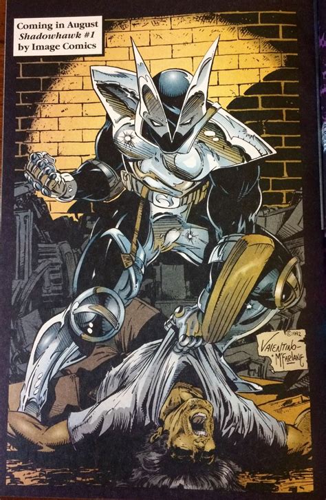 Shadowhawk By Jim Valentino And Todd Mcfarlane 1992 Comics Artwork