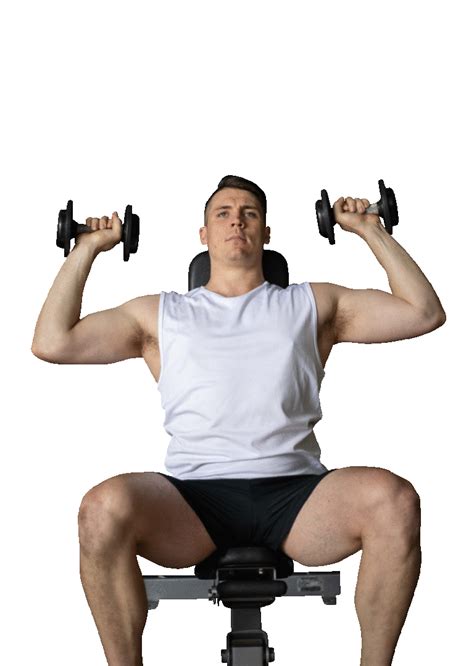 Seated Dumbbell Shoulder Press Rapid Loss® Program