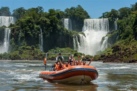 iguassu falls brazilian side private day tour including safari boat ride triphobo