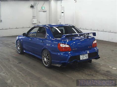 2005 Subaru Impreza S203 Gdb 55313 Uss Yokohama 10608 Japanese