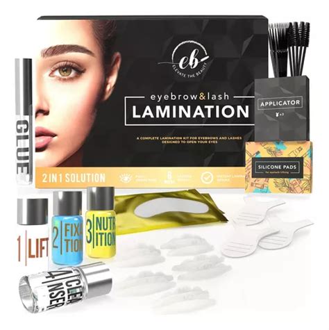 Elevate The Beauty Kit De Laminacion De Cejas Y Pestanas Env O Gratis