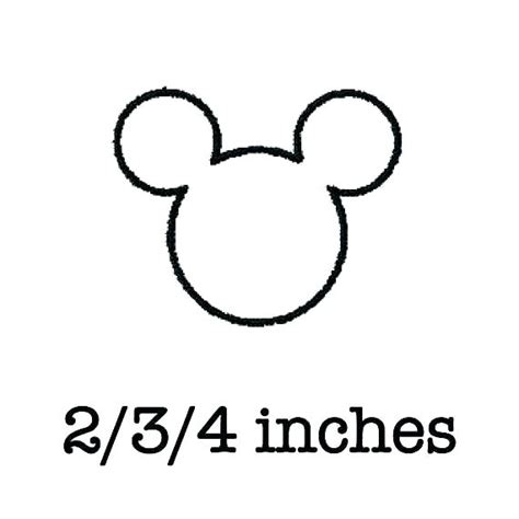 Mickey Mouse Outline Drawing At Explore Collection