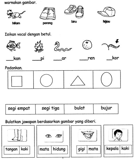 Bersuka Ria Di Prasekolah LATIHAN BAHASA MALAYSIA I