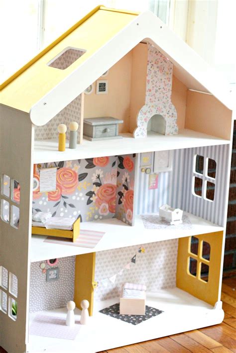 Diy Modern Dollhouse Tutorial Doll House Plans Modern Dollhouse Diy