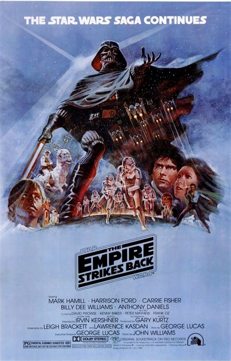 Star Wars Episode Five V The Empire Strikes Back Movie Poster Return