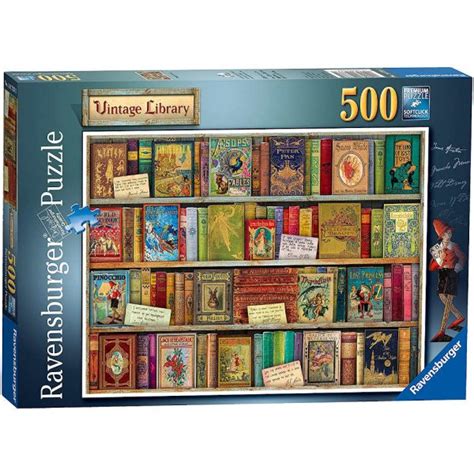 Vintage Library 500 Pieces Dab Hand Puzzles And Pastimes