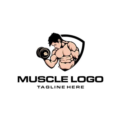 Premium Vector Muscle Logo