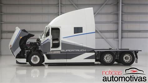 Freightliner Supertruck Caminhão Da Daimler Faz 52 Kmlitro E Supera