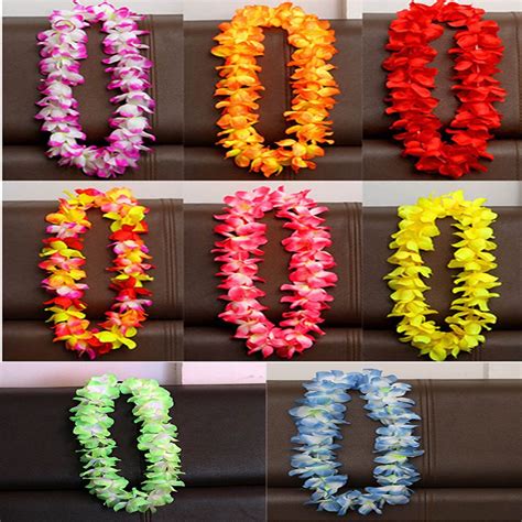 Maybe you would like to learn more about one of these? 100cm Flower Hawaiian Beach Party Hula Garland Leis ...