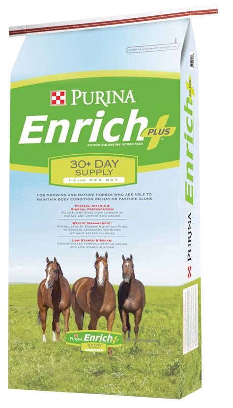 See the best & latest river run dog food coupons on iscoupon.com. Purina® Enrich Plus® Ration Balancing Horse Feed - G5 Feed ...