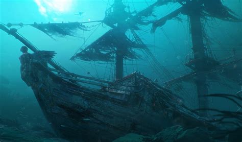 Underwater Shipwreck Ship Hd Wallpaper Rare Gallery