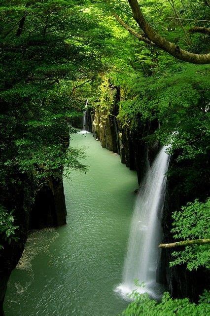 Waterfall Canyon Takachiho Japan Waterfall Canyon Takachiho Japan