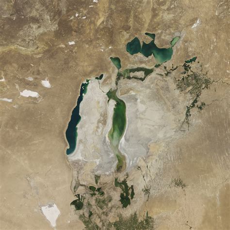 New Water In The Aral Sea