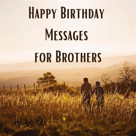 Quotes On Brothers Birthday Wall Leaflets