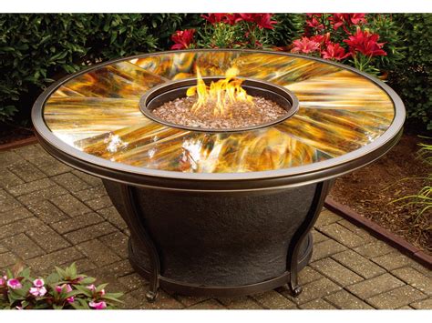Building your own outdoor fire pit can be a great experience where you can use all your creativity and construct it exactly the way you want. Oakland Living Outdoor Furniture | Gas fire pit table, Outdoor fire pit, Gas firepit