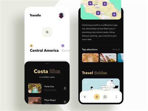 Travel Service App Design By Anton Mikhaltsov 👨🏻‍🎨 For Awsmd On Dribbble