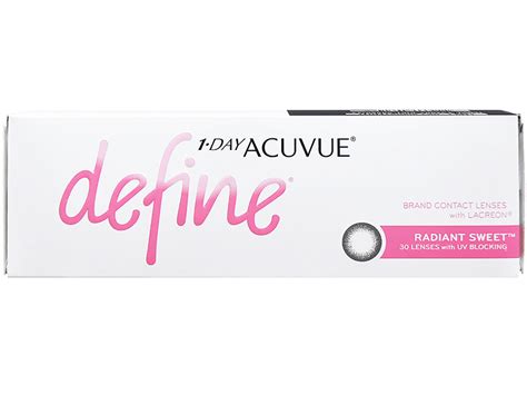1 Day Acuvue Define Radiant Sweet 30 Pack 1 Day Acuvue Define
