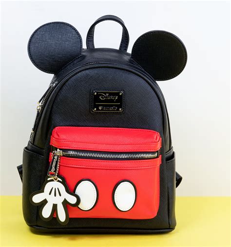 Loungefly X Disney Mickey Suit Mini Saffiano Faux Leather Backpack