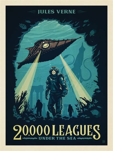 Anderson Design Group Literary Classics 20000 Leagues Under The