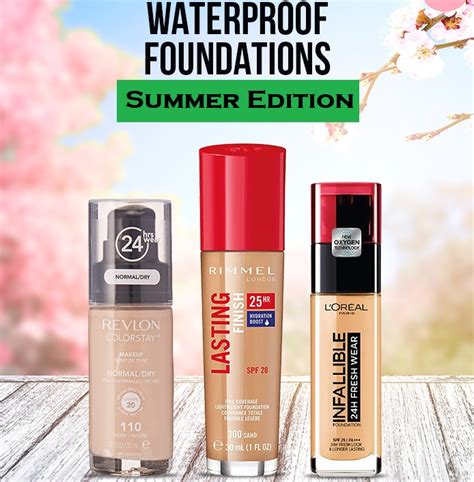 12 Best Waterproof Foundations For Oily Skin In Summer Blog Ox