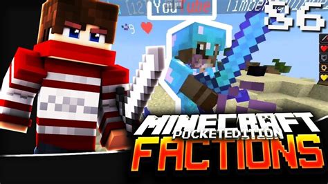 Mcpe Factions Server Lets Play Ep86 Youtuber 1v1 Minecraft Pe