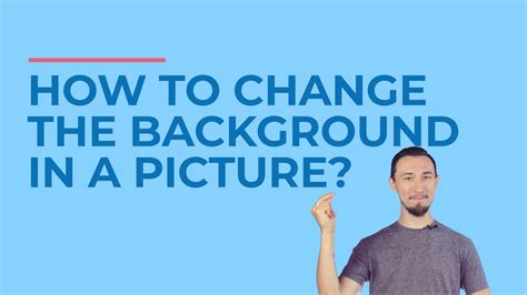 How To Change The Background Of A Picture 🎴 Without Photoshop Youtube