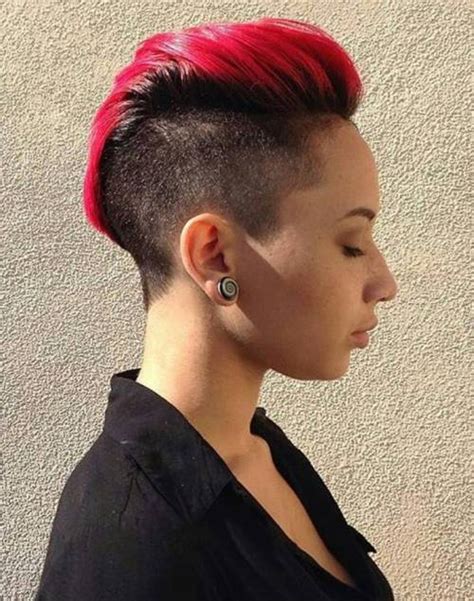 Short dyed hair black female. 20 Cool Styles with Bright Red Hair Color (Updated for 2021)
