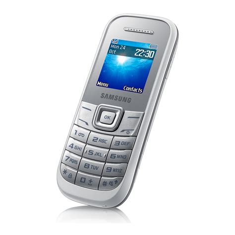 Samsung E1200 Basic Simple Mobile Phone White Sim Free Unlocked