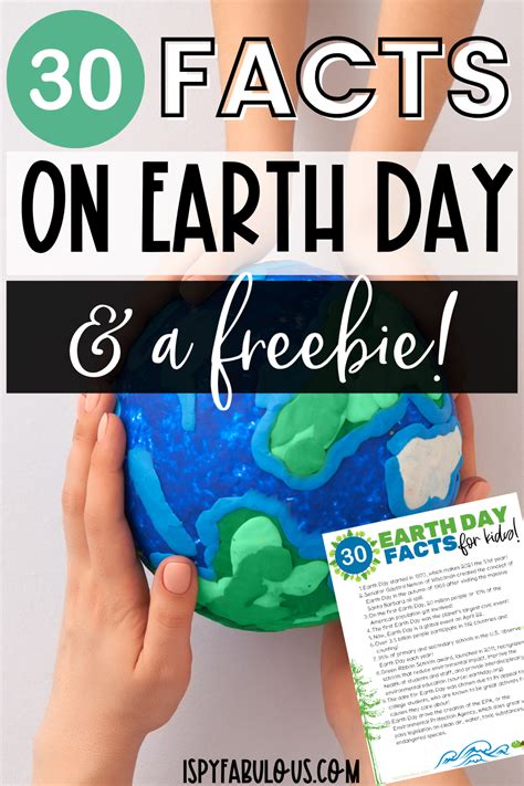 30 Powerful Facts About Earth Day For Kids And A Free Printable I