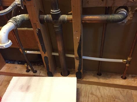 If water passes through a lot of bends before emerging from. plumbing - Can water supply lines touch or rest on each ...