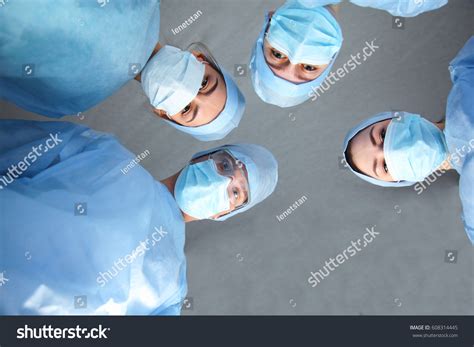 Team Surgeon Work Operating Room Stock Photo Edit Now 608314445