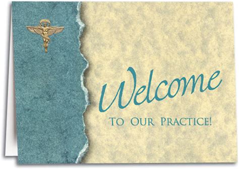 Welcome Executive Series Folding Card Smartpractice Chiropractic