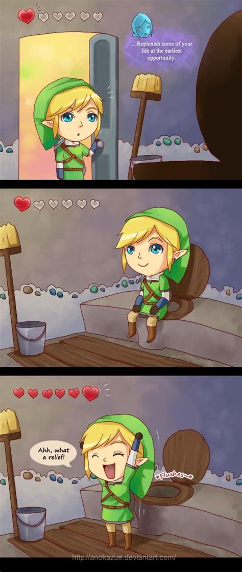 The Legend Of Zelda Skyward Sword Link And Fi Ss Restroom By Anokazue On Deviantart Zelda