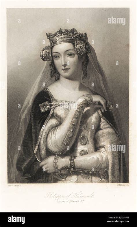 Philippa Von Hennegau Gemahlin Von König Edward Iii Von England