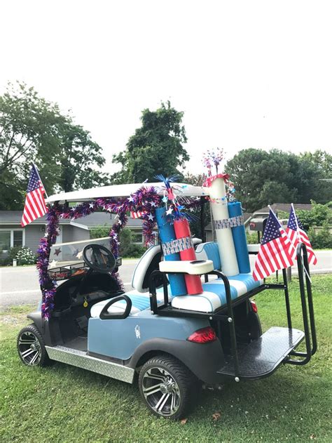 Fireworks Golf Cart Parade Idea Golf Carts Golf Cart Decorations