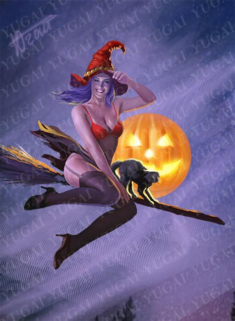 Pin On Halloween Witch Art