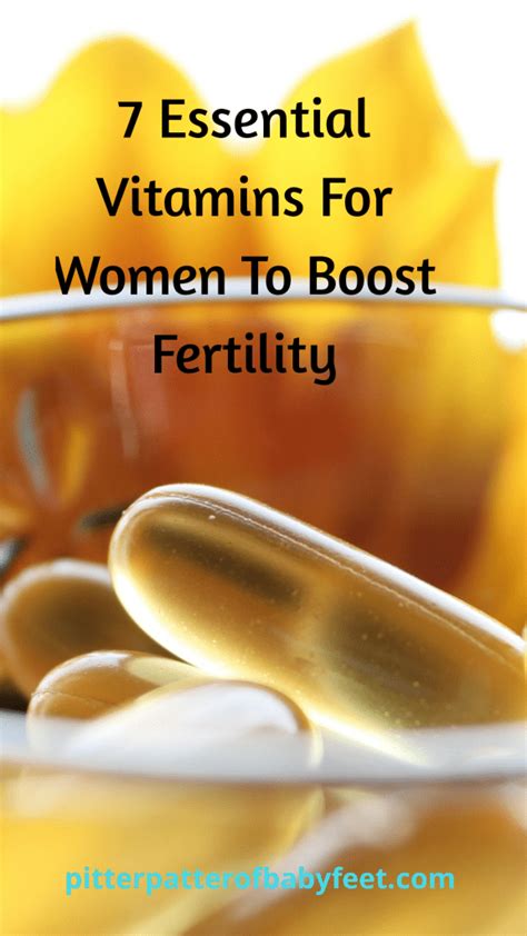 7 Vitamins For Women To Boost Fertility