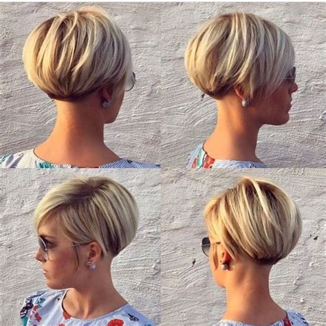 Popular Stacked Pixie Bob Hairstyles With Long Bangs