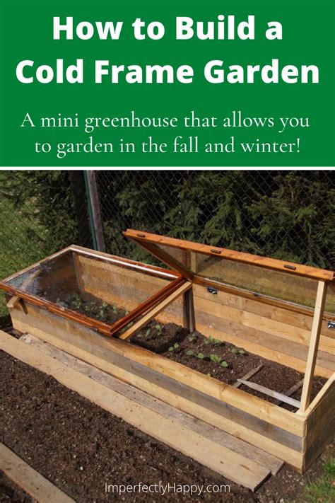 How To Build A Cold Frame For Fall And Winter Gardening Cold Frame