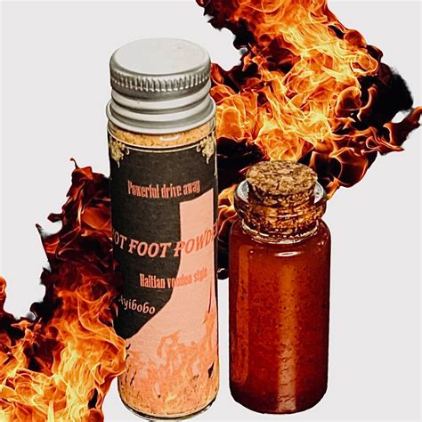 Hot Foot Powder Hot Foot Oil Go Away Go Far Stay Away Conjure Condition Oil Rituals Oil