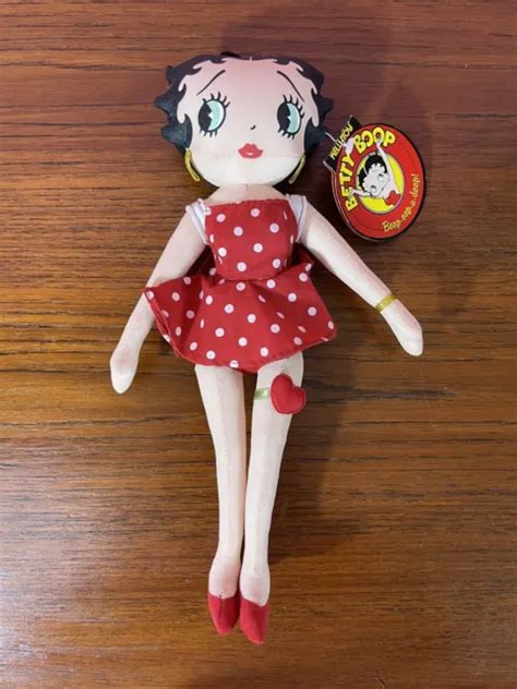 1999 Marilyn Red Betty Kelly Toy Stuffed Plush Betty Boop Doll With Tag